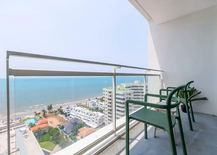 3Br Seaview/Highfloor/Veranda Residence Pattaya