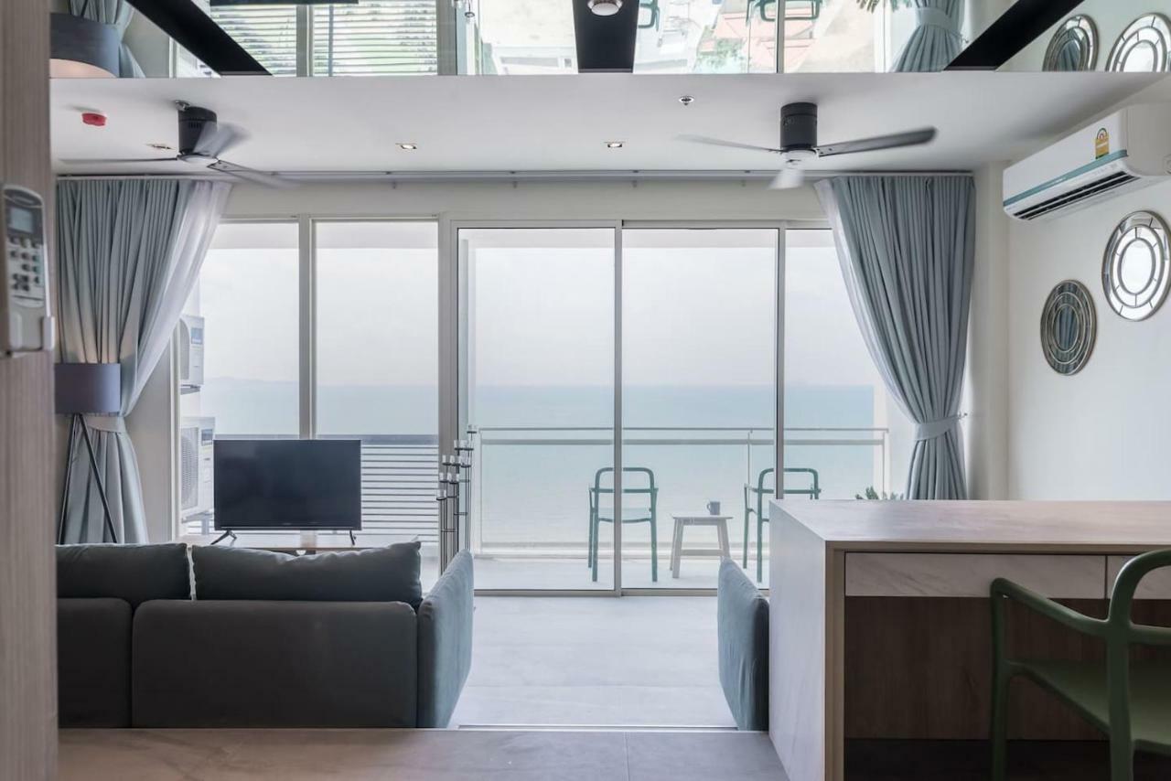 अपार्टमेंट 3br Seaview/highfloor/veranda Pattaya *