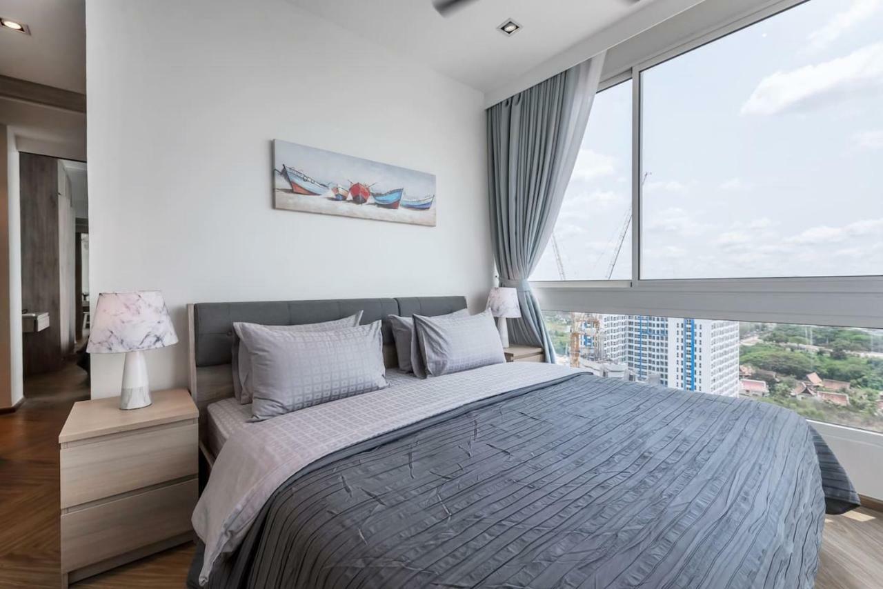 अपार्टमेंट 3br Seaview/highfloor/veranda Pattaya Jomtien Beach